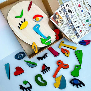 Montessori-puslespill i tre - den beste gaven til barnet ditt