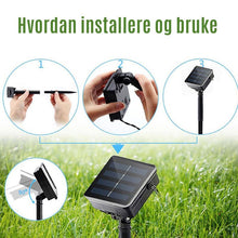 Last inn bildet i Galleri-visningsprogrammet, Solar Rattan Led Lys
