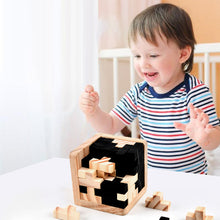 Last inn bildet i Galleri-visningsprogrammet, Luban lås Rubiks kubeleketøy
