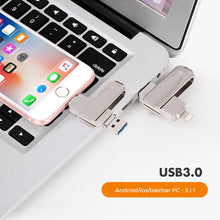 Last inn bildet i Galleri-visningsprogrammet, 3-in-1 USB Flash Drive
