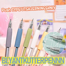 Last inn bildet i Galleri-visningsprogrammet, Morandi Cartoon Pattern Student Utility Knife Pen

