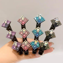 Last inn bildet i Galleri-visningsprogrammet, Rhinestones Crystal Fargerike hårnåler
