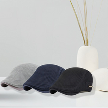 Last inn bildet i Galleri-visningsprogrammet, Men&#39;s Summer Mesh Newsboy Flat Cap

