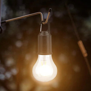 2023 Ny Utendørs Camping Hengende Type-C Lade Retro Pære Lys