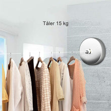 Last inn bildet i Galleri-visningsprogrammet, 304 Teleskopisk Klessnor i Rustfritt Stål

