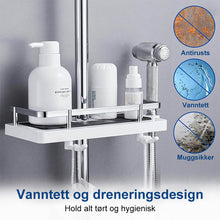 Last inn bildet i Galleri-visningsprogrammet, Baderom og Dusjstang Oppbevaringsholder
