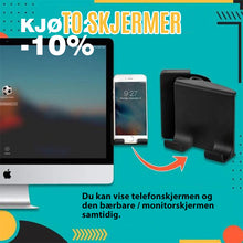 Last inn bildet i Galleri-visningsprogrammet, Laptop sidetelefonholder
