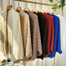 Last inn bildet i Galleri-visningsprogrammet, Hollow Out Knitted Shawl

