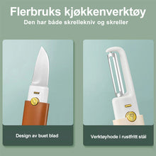 Last inn bildet i Galleri-visningsprogrammet, 2-i-1 skrellerkutter
