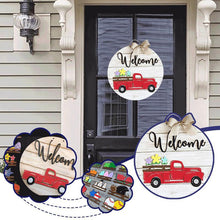 Last inn bildet i Galleri-visningsprogrammet, Utskiftbart vintage velkomstskilt
