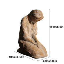 Last inn bildet i Galleri-visningsprogrammet, Sweet Hour of Prayer Inspirerende skulptur av kvinne som ber
