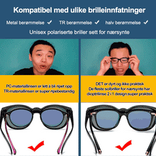Last inn bildet i Galleri-visningsprogrammet, Polariserte solbriller
