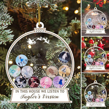 Last inn bildet i Galleri-visningsprogrammet, I dette huset lytter vi til Taylors versjon av Ornament
