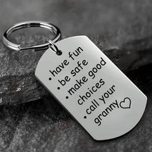 Last inn bildet i Galleri-visningsprogrammet, Reminder to Do Things Stainless Steel Keychain
