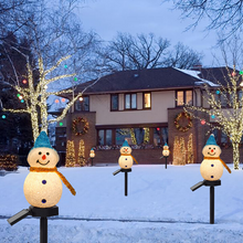 Last inn bildet i Galleri-visningsprogrammet, Vanntett Solar Snowman lampe
