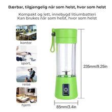 Last inn bildet i Galleri-visningsprogrammet, Bærbar USB elektrisk juicemaskin
