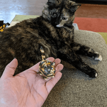 Last inn bildet i Galleri-visningsprogrammet, Kitty miniatyrskulptur
