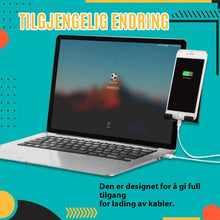Last inn bildet i Galleri-visningsprogrammet, Laptop sidetelefonholder
