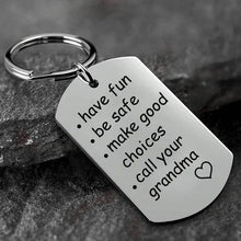 Last inn bildet i Galleri-visningsprogrammet, Reminder to Do Things Stainless Steel Keychain

