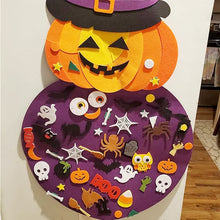 Last inn bildet i Galleri-visningsprogrammet, New DIY Halloween Felt Pumpkin Witch
