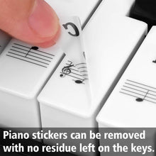 Last inn bildet i Galleri-visningsprogrammet, Piano Key Note Stickers
