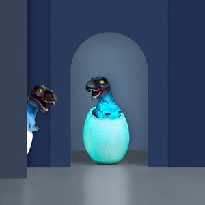 Dinosaur egg nattlys