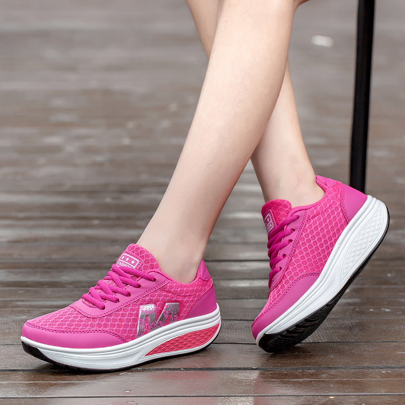 Mesh rocking shoes – regnbuetre
