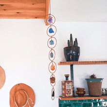 Last inn bildet i Galleri-visningsprogrammet, Raw Crystal 7 Chakra Gemstone Veggdekor

