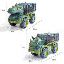 Last inn bildet i Galleri-visningsprogrammet, Dinosaur transport lastebil
