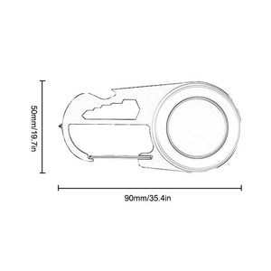 Upgraded Mini Flashlight Keychain
