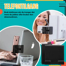 Last inn bildet i Galleri-visningsprogrammet, Laptop sidetelefonholder
