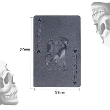 Last inn bildet i Galleri-visningsprogrammet, Waterproof Black Diamond Playing Cards
