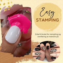 Last inn bildet i Galleri-visningsprogrammet, Nail Art Stemplingssett
