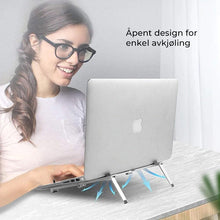 Last inn bildet i Galleri-visningsprogrammet, Bærbar pc- nettbrett- og telefonholder
