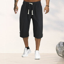 Last inn bildet i Galleri-visningsprogrammet, Cotton and Linen Five Point Tie Shorts
