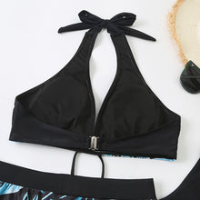Last inn bildet i Galleri-visningsprogrammet, Bikini med blad-trykk
