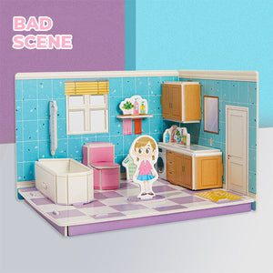 Sank 3D Stereo Room Puzzle