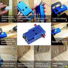 Last inn bildet i Galleri-visningsprogrammet, Domom® Mini Pocket Hole Jig Kit
