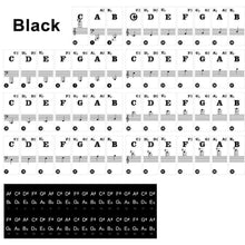Last inn bildet i Galleri-visningsprogrammet, Piano Key Note Stickers
