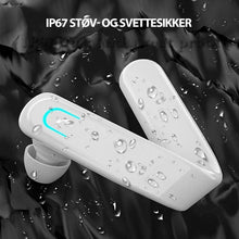 Last inn bildet i Galleri-visningsprogrammet, Hengende øretype Bluetooth-headset
