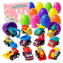 Last inn bildet i Galleri-visningsprogrammet, Påskeeggfyll med Pull Back Cars Toy
