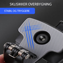 Last inn bildet i Galleri-visningsprogrammet, Dashbordtelefonholder med nummerplate
