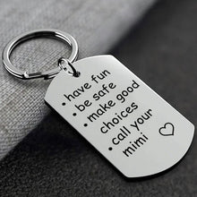 Last inn bildet i Galleri-visningsprogrammet, Reminder to Do Things Stainless Steel Keychain
