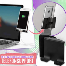 Last inn bildet i Galleri-visningsprogrammet, Laptop sidetelefonholder
