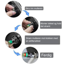 Last inn bildet i Galleri-visningsprogrammet, Dekktrykkindikator Ventilhylstre
