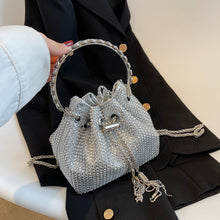 Last inn bildet i Galleri-visningsprogrammet, Hele rhinestones bøtteveske for kvinner
