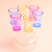 Last inn bildet i Galleri-visningsprogrammet, 6 Shot Glass Dispenser og holder
