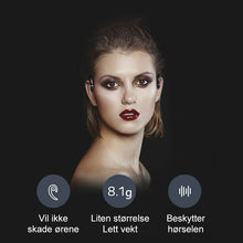 Last inn bildet i Galleri-visningsprogrammet, Bluetooth-hodetelefoner med lyd konduksjon gjennom bein
