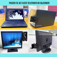 Last inn bildet i Galleri-visningsprogrammet, Laptop sidetelefonholder
