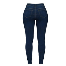 Last inn bildet i Galleri-visningsprogrammet, Dobbeltspente Skinny Jeans med Høy Midje
